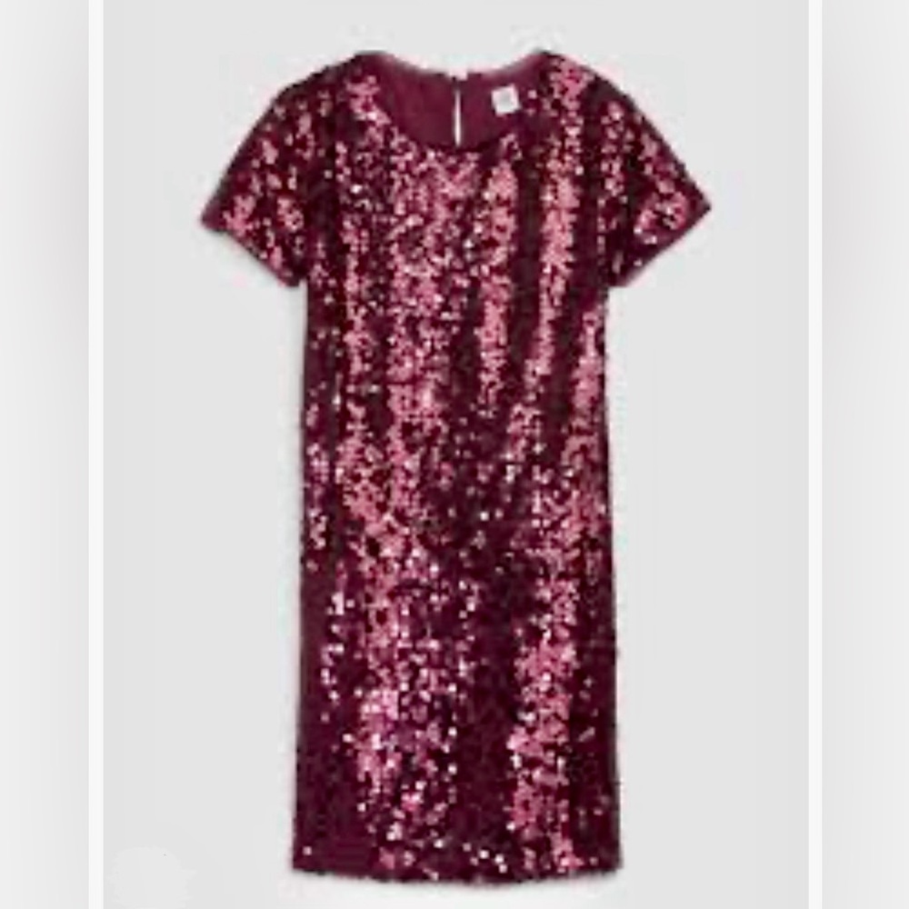 Gap kids girls sequin dress. XL